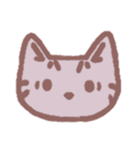 ねこのミミちゃん 絵文字（個別スタンプ：17）