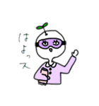 しろめくんすたんぷ（個別スタンプ：5）
