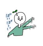 しろめくんすたんぷ（個別スタンプ：9）