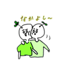 しろめくんすたんぷ（個別スタンプ：19）
