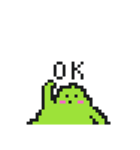 ドット絵スライムくん（個別スタンプ：1）