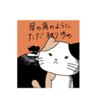 ねこ、哲学を説く。（個別スタンプ：21）