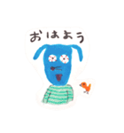 あおいいぬくんデイズ（個別スタンプ：2）