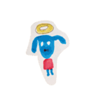 あおいいぬくんデイズ（個別スタンプ：5）