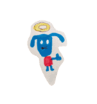 あおいいぬくんデイズ（個別スタンプ：6）