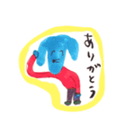 あおいいぬくんデイズ（個別スタンプ：9）
