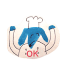 あおいいぬくんデイズ（個別スタンプ：20）