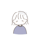 ボブヘアちゃん。2（個別スタンプ：13）