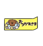 【省スペース】トイプードルが話します_4（個別スタンプ：3）