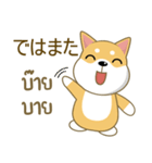 柴犬②（タイ語通訳）（個別スタンプ：5）