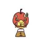 キンクマりんご（個別スタンプ：12）