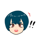 日常で使える可愛い女の子STAMP（個別スタンプ：4）