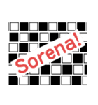 市松模様でsupreme！なボックスロゴ（個別スタンプ：2）