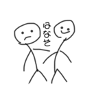 自作絵図棒人間！（個別スタンプ：9）