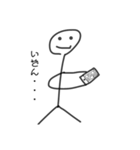 自作絵図棒人間！（個別スタンプ：22）