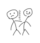 自作絵図棒人間！（個別スタンプ：24）
