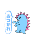 落書き恐竜のまぁ使えるスタンプ（個別スタンプ：19）
