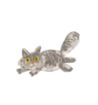 ねこにまみれて（個別スタンプ：1）
