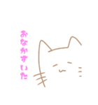白黒 にゃんこ日常（個別スタンプ：5）