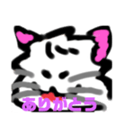 オモチ生意気な子猫（個別スタンプ：3）