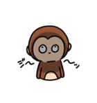 考えないサル（個別スタンプ：14）