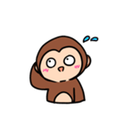 考えないサル（個別スタンプ：20）