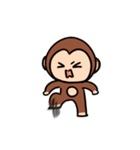 考えないサル（個別スタンプ：21）