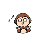 考えないサル（個別スタンプ：22）