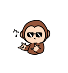 考えないサル（個別スタンプ：27）