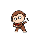 考えないサル（個別スタンプ：34）