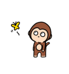 考えないサル（個別スタンプ：35）