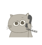 猫みたいな猫1（個別スタンプ：10）