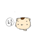 顔の動物（個別スタンプ：6）