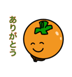 秋の柿さん（個別スタンプ：19）