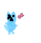 猫1るうちゃんとお友達（個別スタンプ：3）