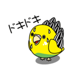 セキセイインコ（黄ハルクイン）2（個別スタンプ：24）