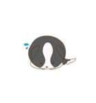 まん丸ボーダーコリー（個別スタンプ：3）