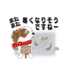 わんこ達の冬スタンプ（個別スタンプ：10）