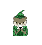 ゴーヤカワウソ（個別スタンプ：10）
