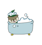 ゴーヤカワウソ（個別スタンプ：14）