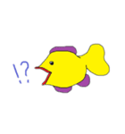 魚？魚！？（個別スタンプ：7）