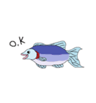 魚？魚！？（個別スタンプ：8）