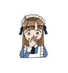 我が家のメイドちゃん（個別スタンプ：34）