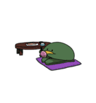 びきゃくどり（個別スタンプ：36）