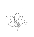 顔は笑ってるけど心は無（個別スタンプ：7）