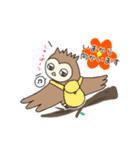 フクロウさんスタンプ(日常用)（個別スタンプ：14）