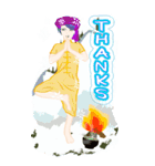 今、“男こそヨガ！” 男男。Bigスタンプ（個別スタンプ：10）