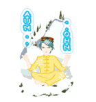 今、“男こそヨガ！” 男男。Bigスタンプ（個別スタンプ：17）