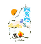 今、“男こそヨガ！” 男男。Bigスタンプ（個別スタンプ：22）