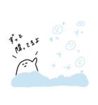 おばけちゃんよ〜！3 冬と大雪！雪がくる！（個別スタンプ：21）